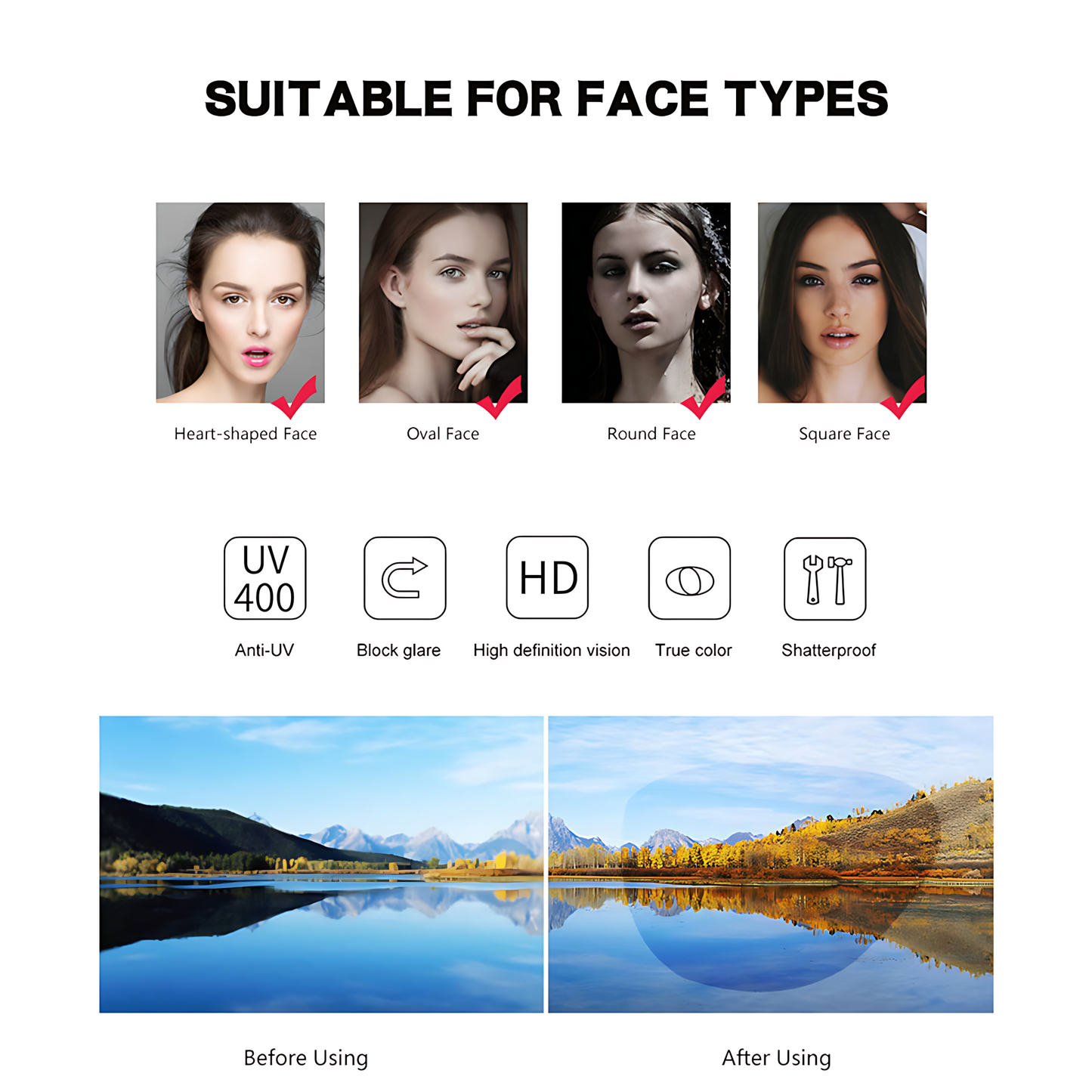 Vintage Double Bridge Aviator Sunglasses