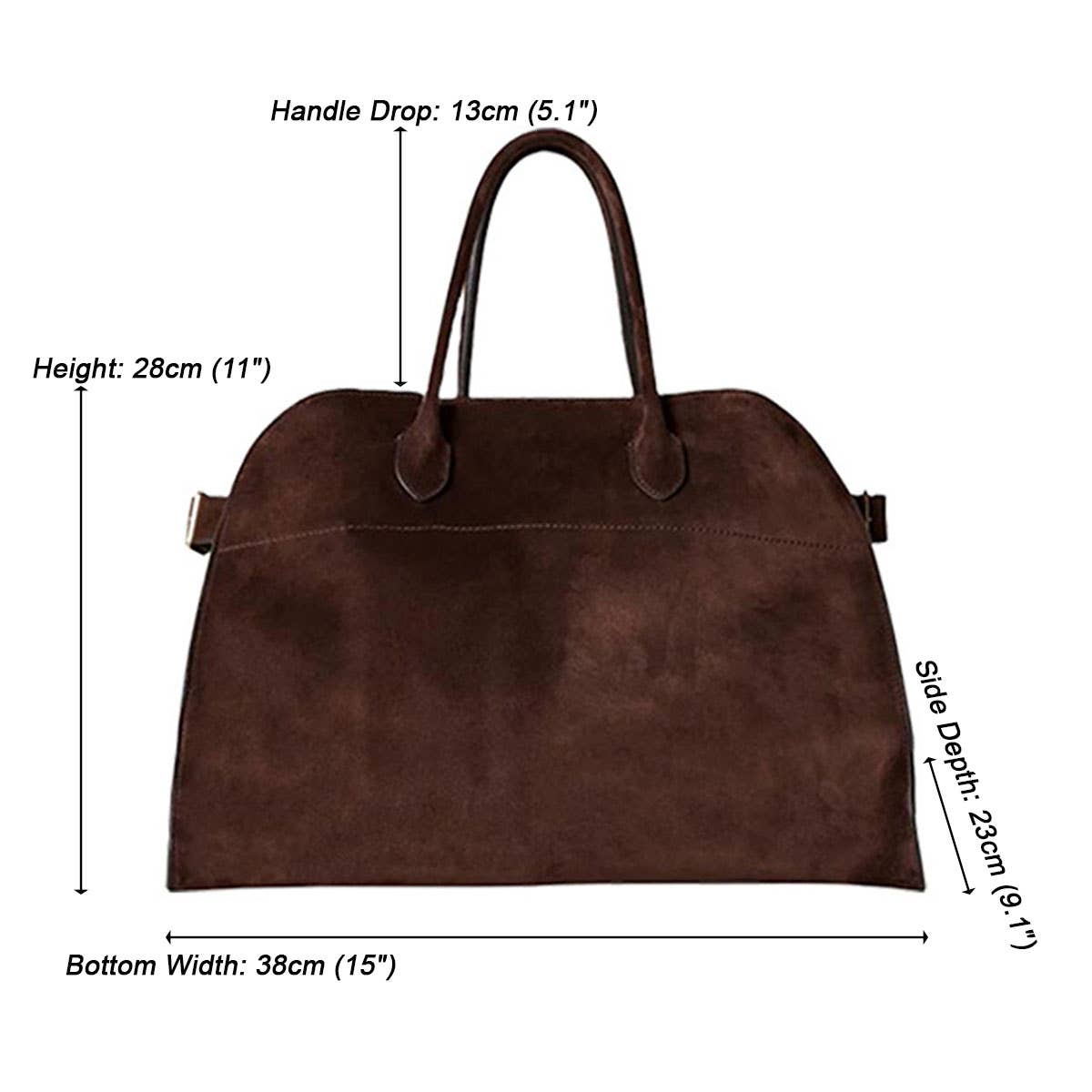 Large Margaux Tote Bag, Work Satchel for Women_CWAB4111