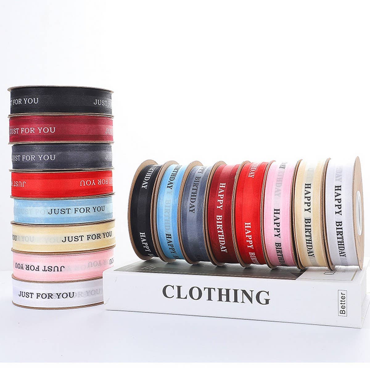 2.5CM FLOWER PACKAGING RIBBON BOW RIBBON_CWMM5784