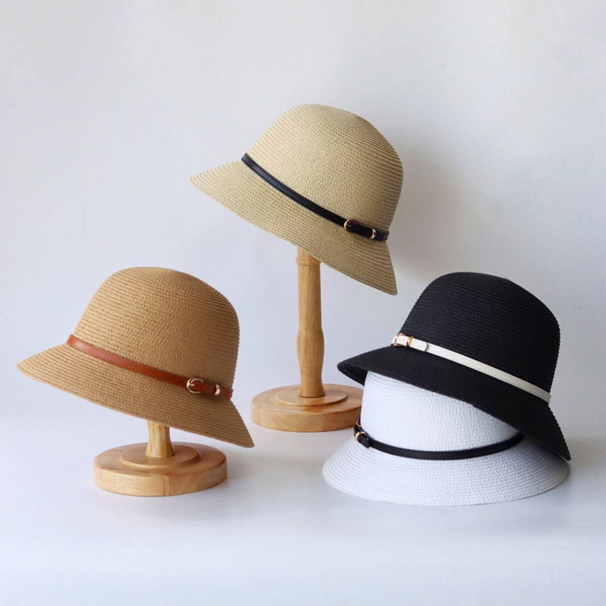 Summer small brim fashion straw hat_CWAH3436