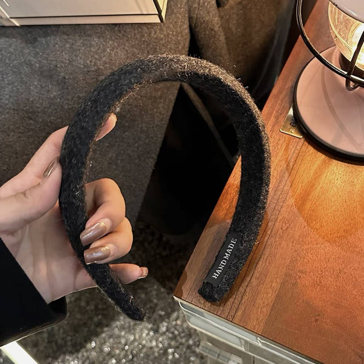 VERSATILE WOOL HIGH SKULLHEADBAND HEADDRES HAIRPIN