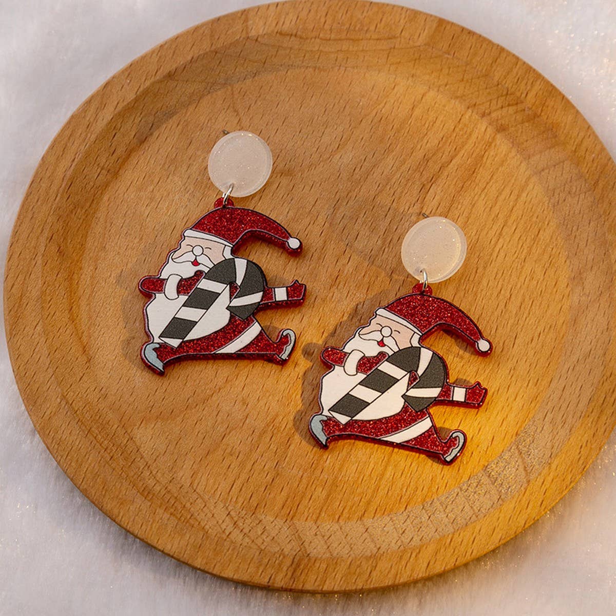 CHRISTMAS SIMPLE AND VERSATILE CARTOON EARRINGS