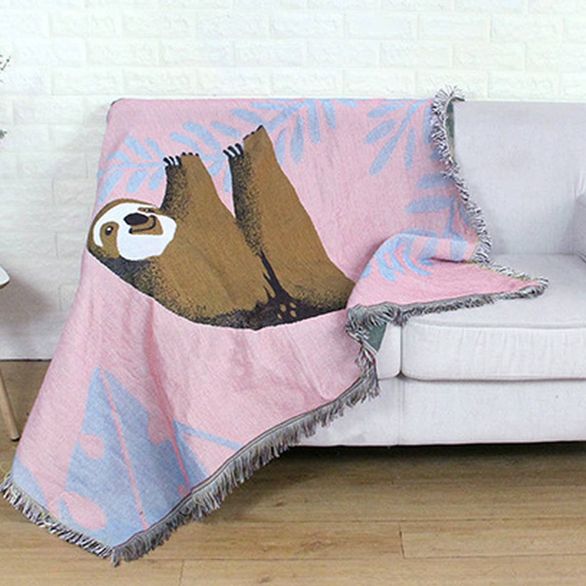 JACQUARD SOFA BLANKET CAMPING BLANKET