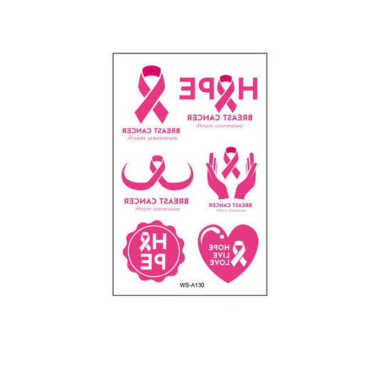 Pink Ribbon Tattoos ??Breast Cancer Awareness_CWMM8380