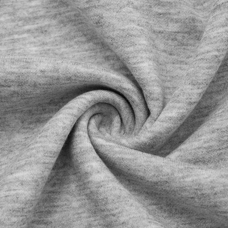 Round-neck casual sweatshirt semi-long skirt set