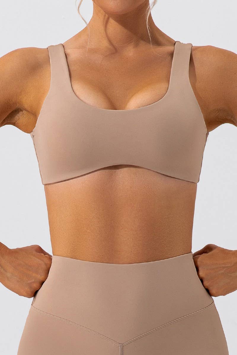 CWMU0518_TRAINING RUNNING QUICK DRY FITNESS YOGA BRA