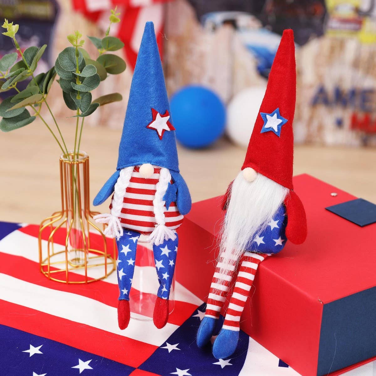 CWMM9499_AMERICAN INDEPENDENCE DAY FIVE-POINTED STAR DOLL