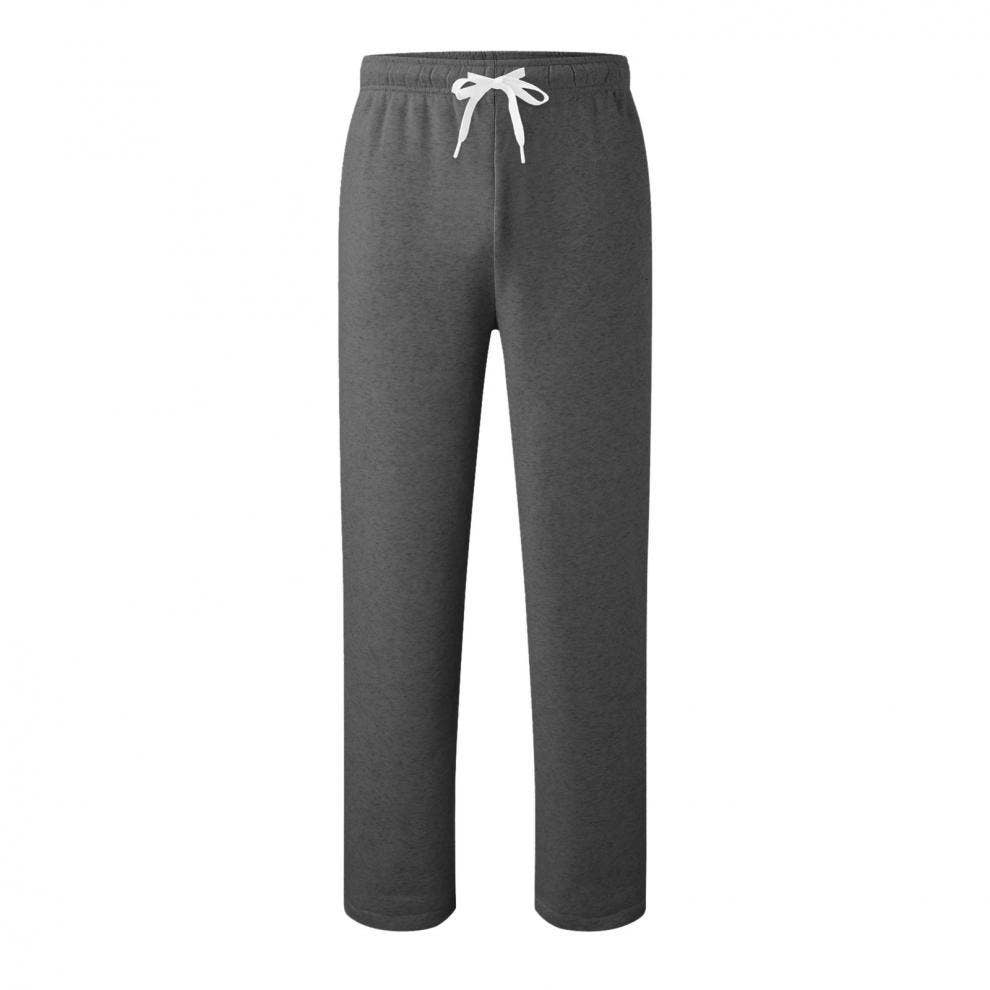 Side pocket straight-leg thickened sweatpants