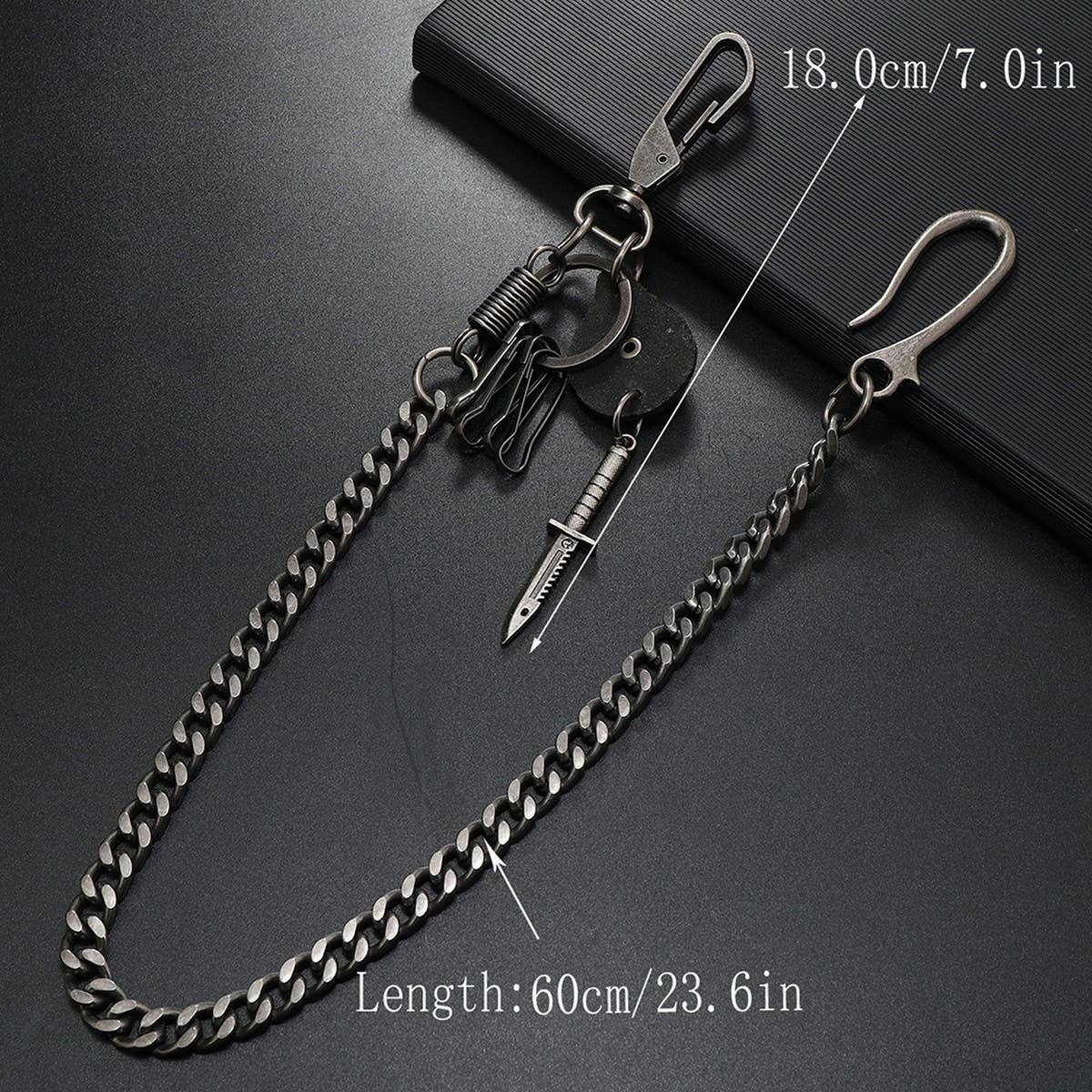MEN'S ROCK NON-MAINSTREAM TROUSER CHAIN