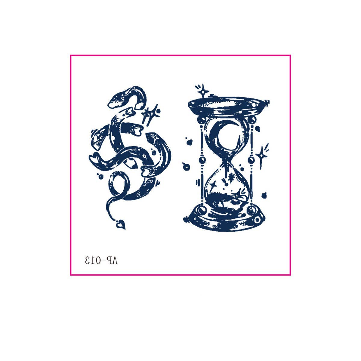 Street Style Juice Tattoo Stickers Waterproof_CWMM8353