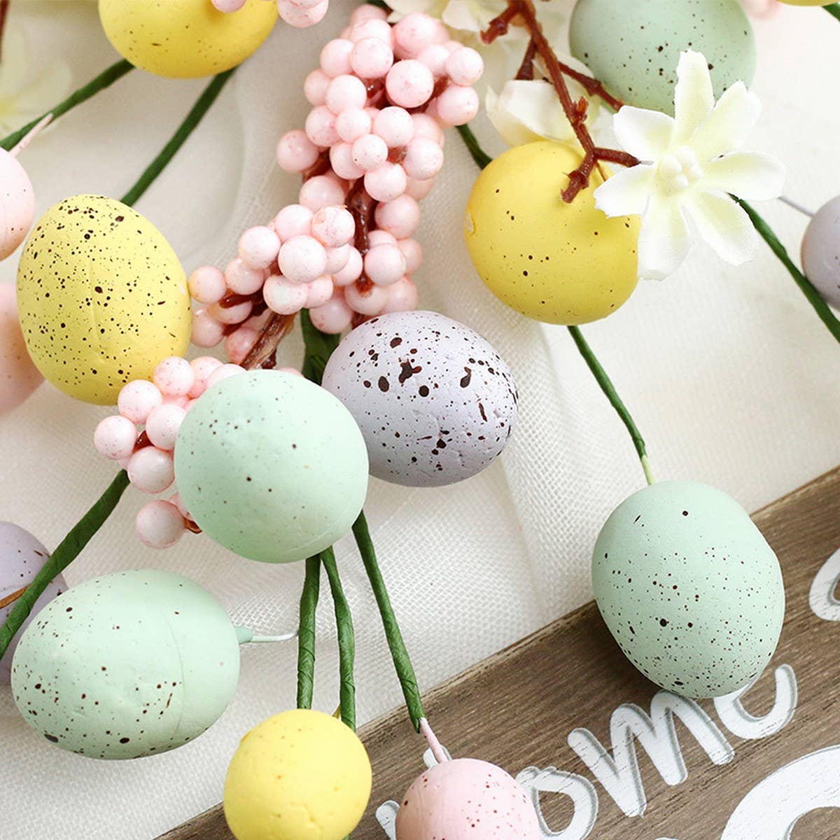 Seven-Color Easter Egg Party Wall Ornament_CWAJE05360