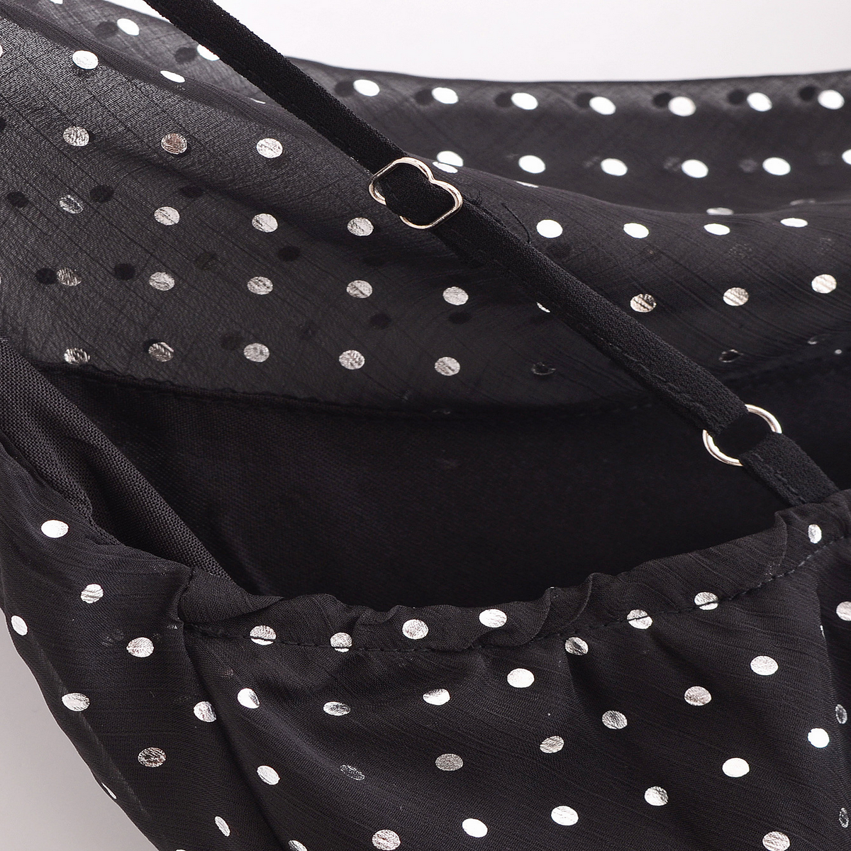 Women??¢s French Layered Shiny Short Dress_CWDMD5816