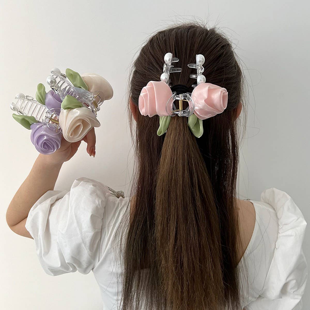 SPRING AND SUMMER ROSES,VERSATILE HAIRPINS_CWAHA1199