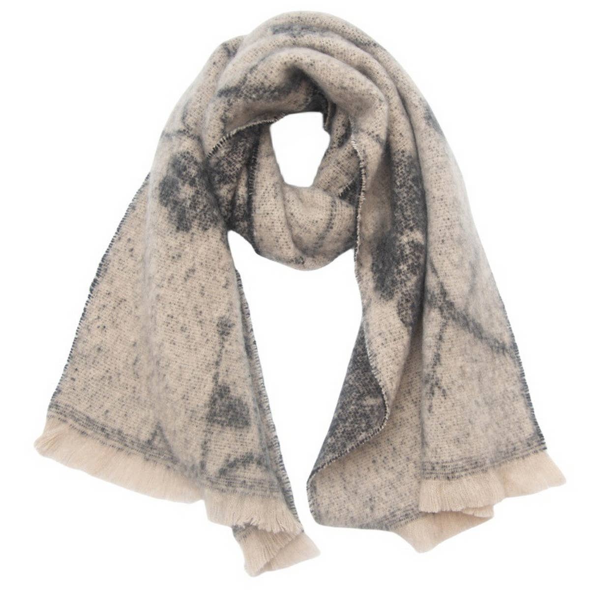 Women's Floral Jacquard Shawl Scarf