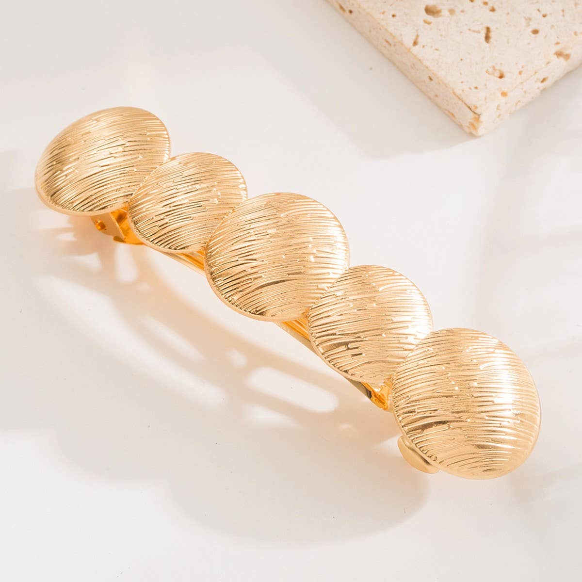 Elegant Alloy Bow Spring Hair Clip for Women