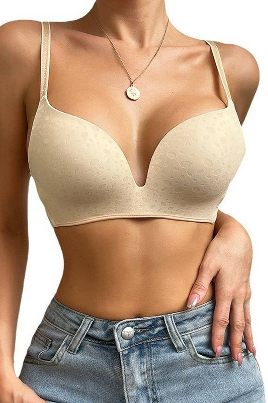 CWMU00293_SOLID COLOR SEXY PUSH UP SIDE SUPPORT BRA