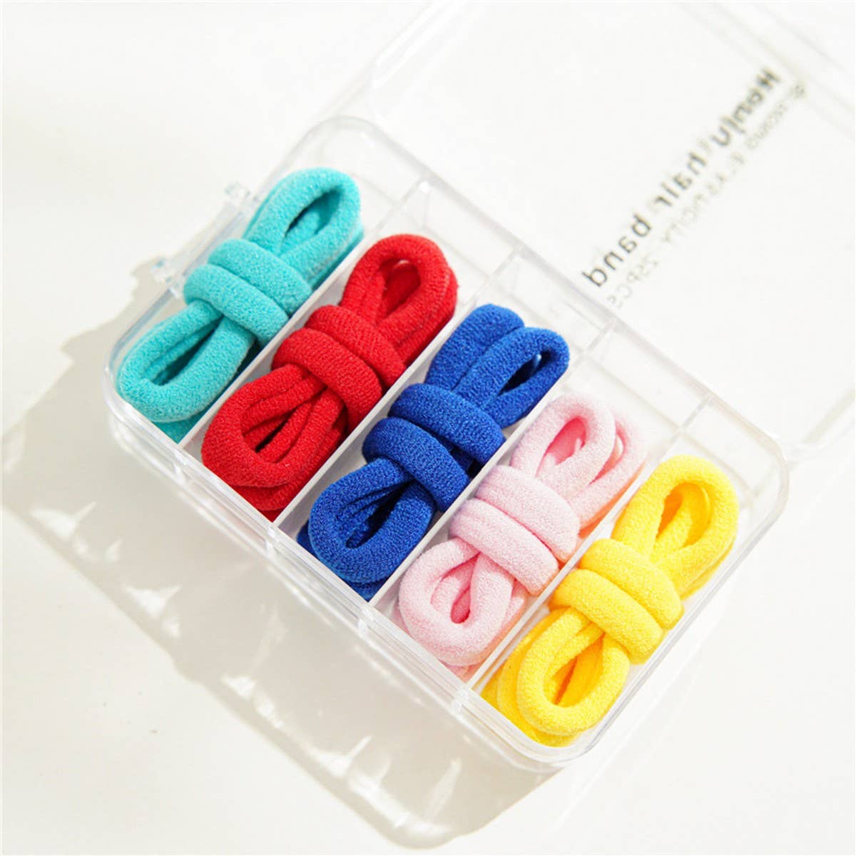 1BOX/25PCS ELASTIC HAIR TIES CANDY COLOR HAIRBANDA_CWAHA1109