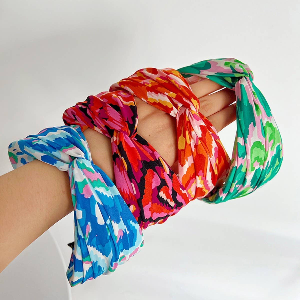 GEOMETRIC  VERSATILE PRINTED HEADBANDS_CWAHA1149