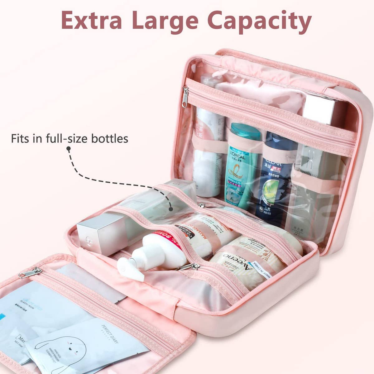 WATERPROOF TRAVEL TOILETRY BAG TRAVEL BAG_CWAB2367