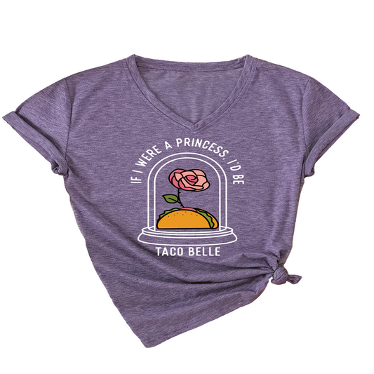 Funny Women's Tee ? Princess Taco Print
