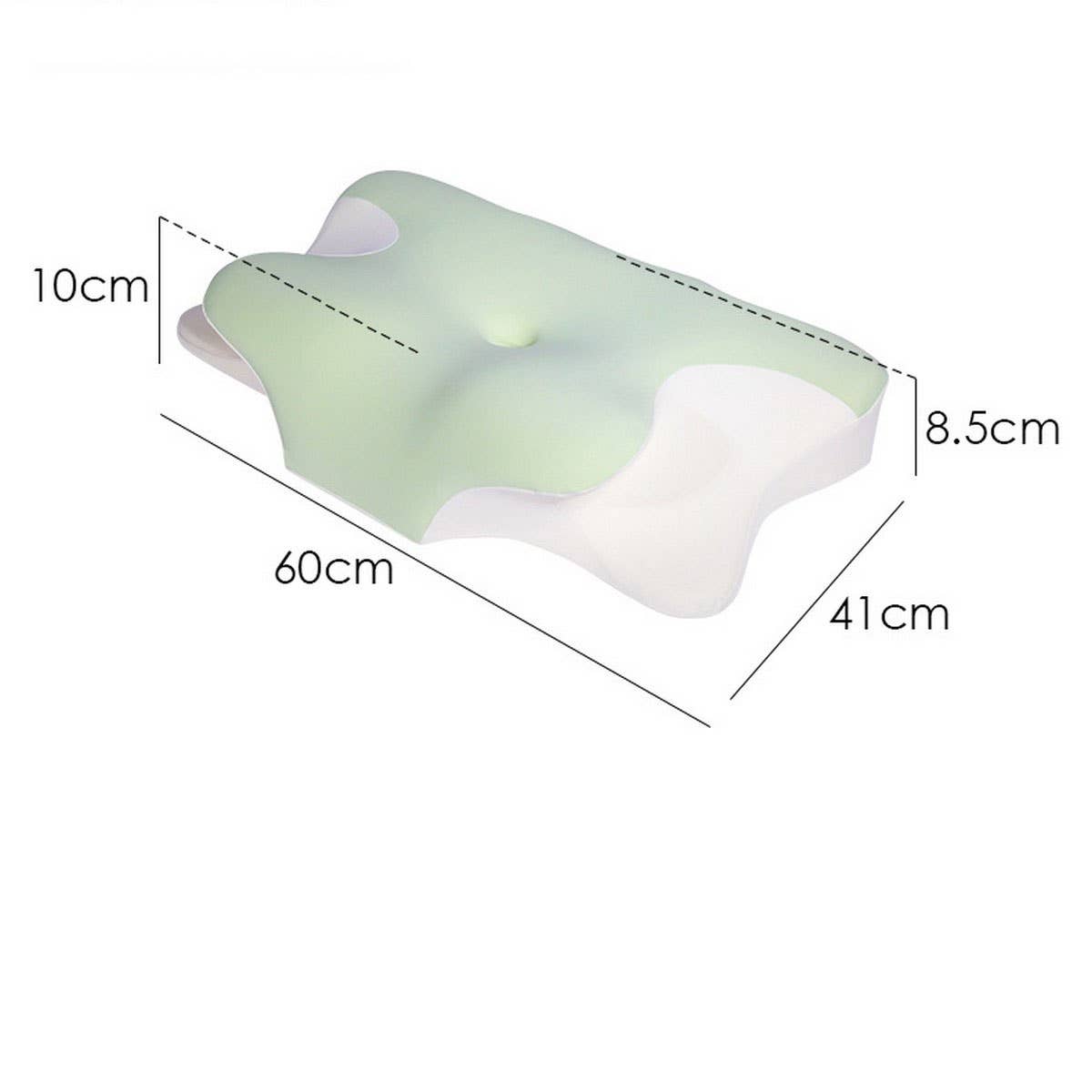 A-Class Memory Foam Neck Pillow with Pillowcase_CWMM8092