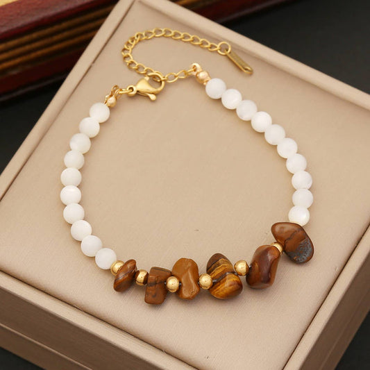 SIMPLE FASHION NATURAL STONE BRACELET_CWAJE0644