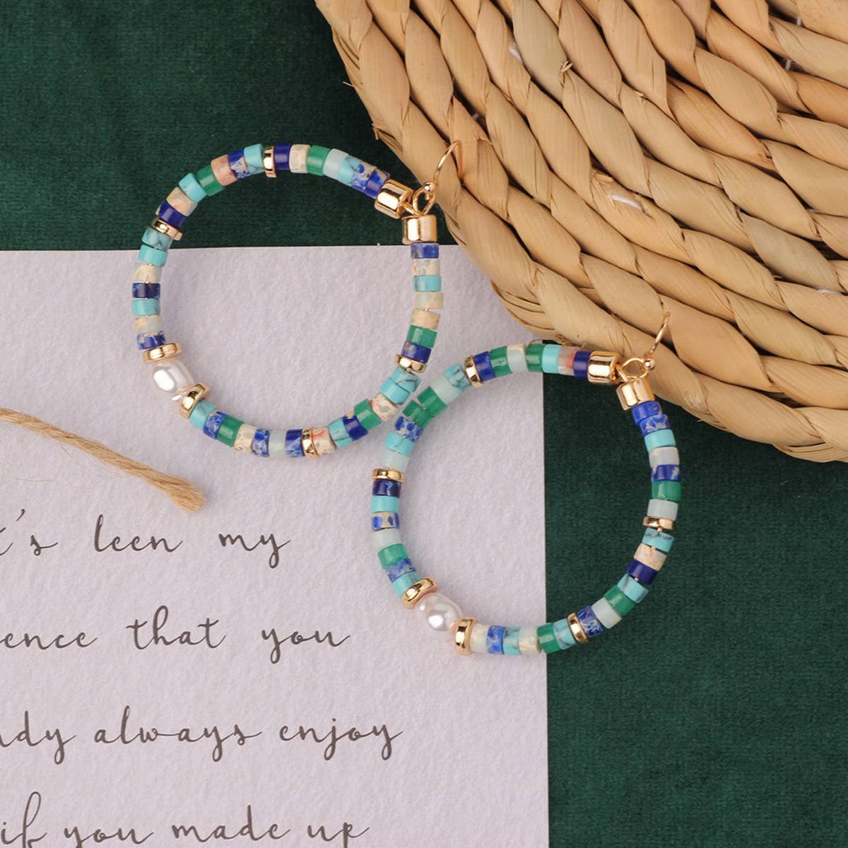 NEW SIMPLE AND FASHIONABLE ROUND EARRINGS