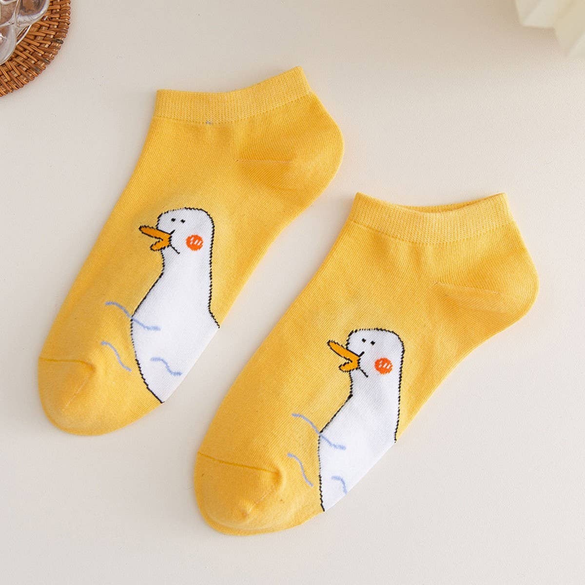 CUTE CARTOON PURE COTTON SOCKS WITH ALL SEASONS