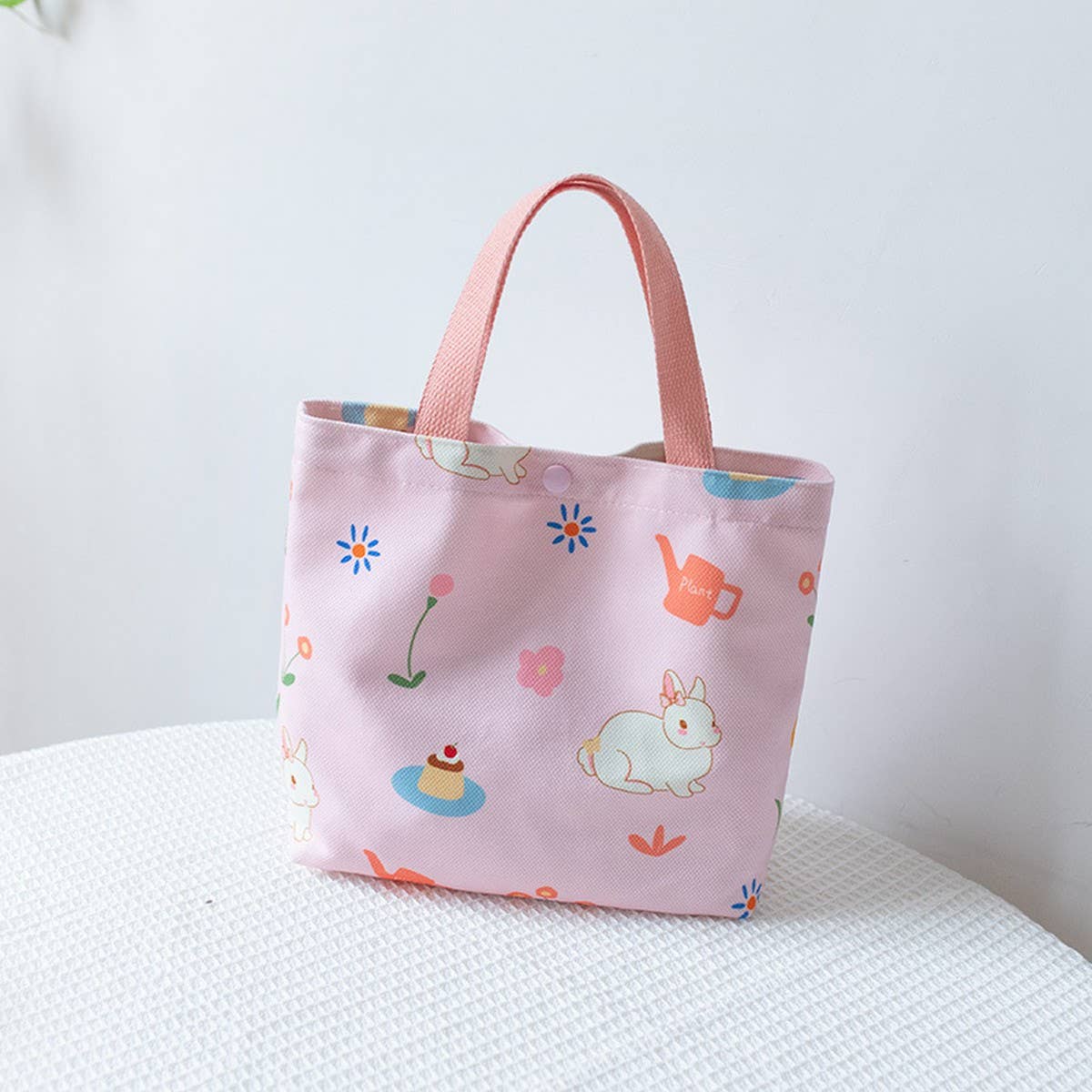 Cute Printed Lunch Tote Bag for Girls, Small_CWAB5662