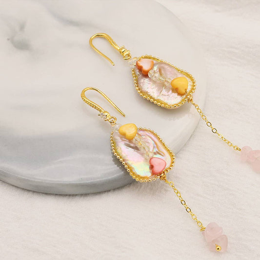 VERSATILE ANTI-ALLERGIC SWEET PEARL EARRINGS