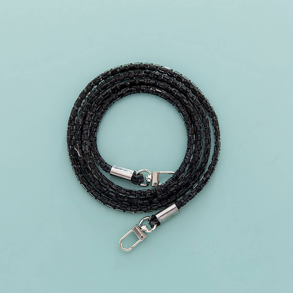 Glass Mirror Rhinestone Phone Chain,Bags Strap