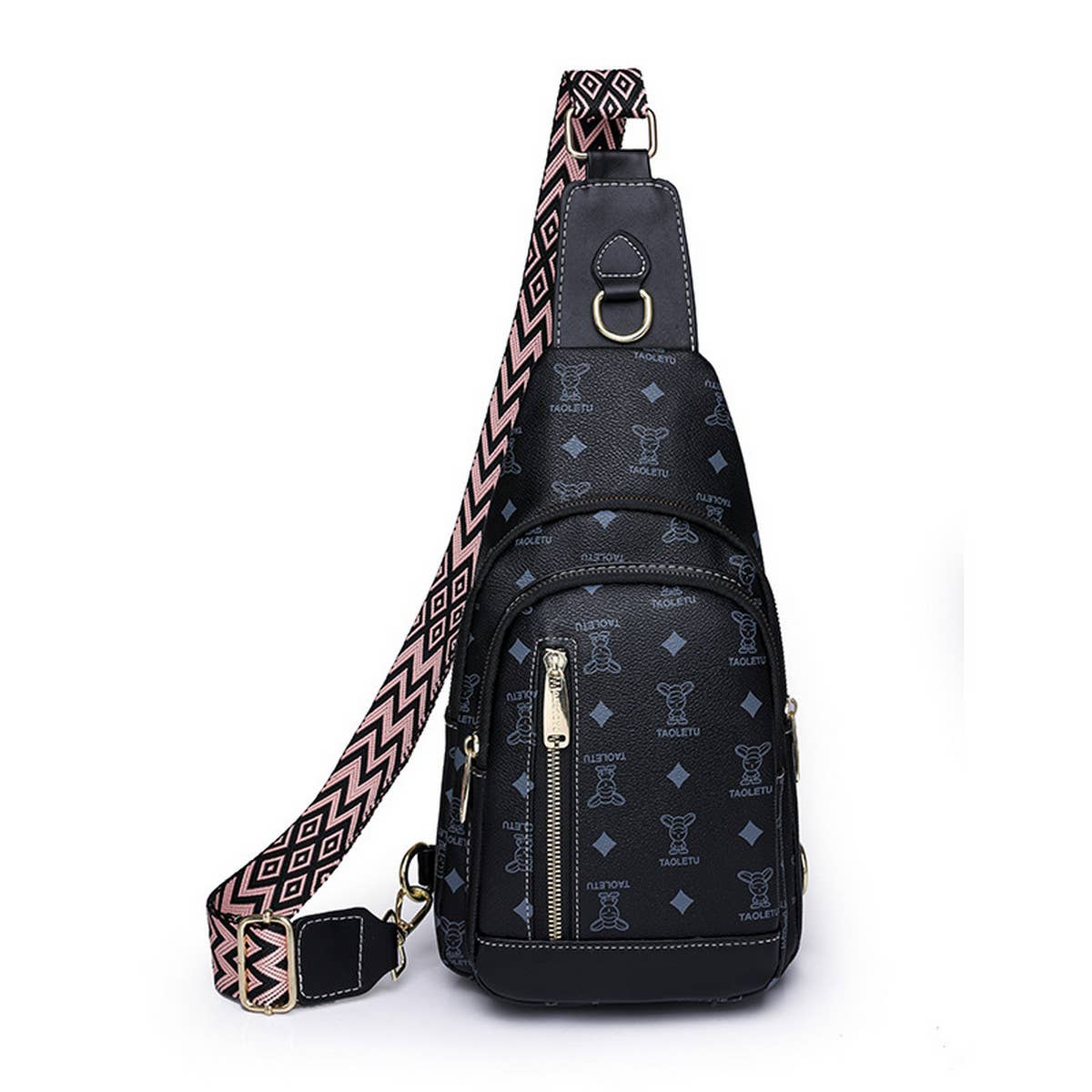 OUTDOOR LEISURE PRINTED SHOULDER BAG MESSENGER BAG_CWAB2719