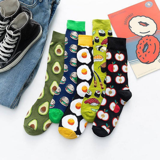 CWMS02740_KIDS CARTOON CREW SOCKS UNISEX GRAFFITI