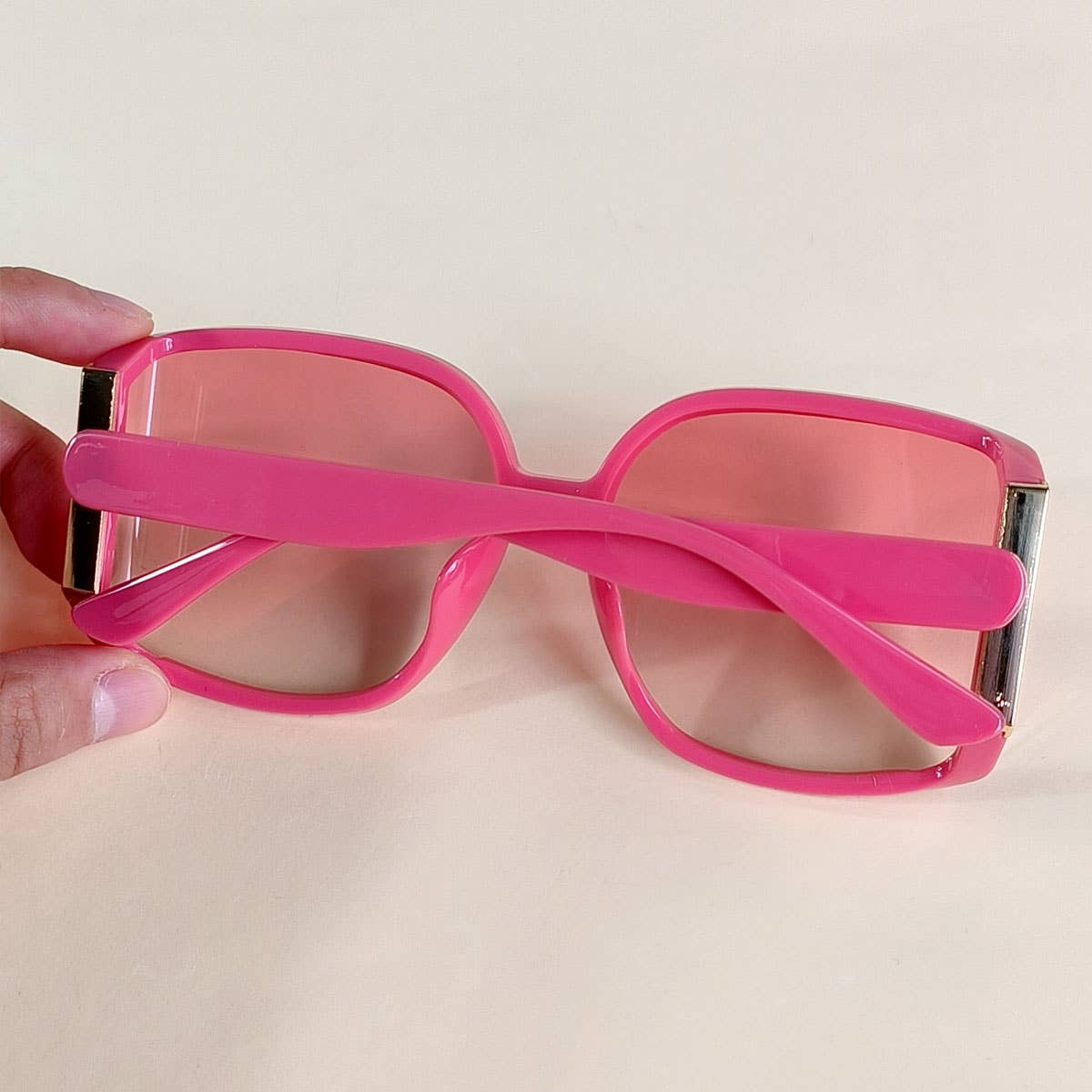 ANTI-UV LARGE FRAME POLYGONAL CURVED SUNGLASSES_CWASG0392