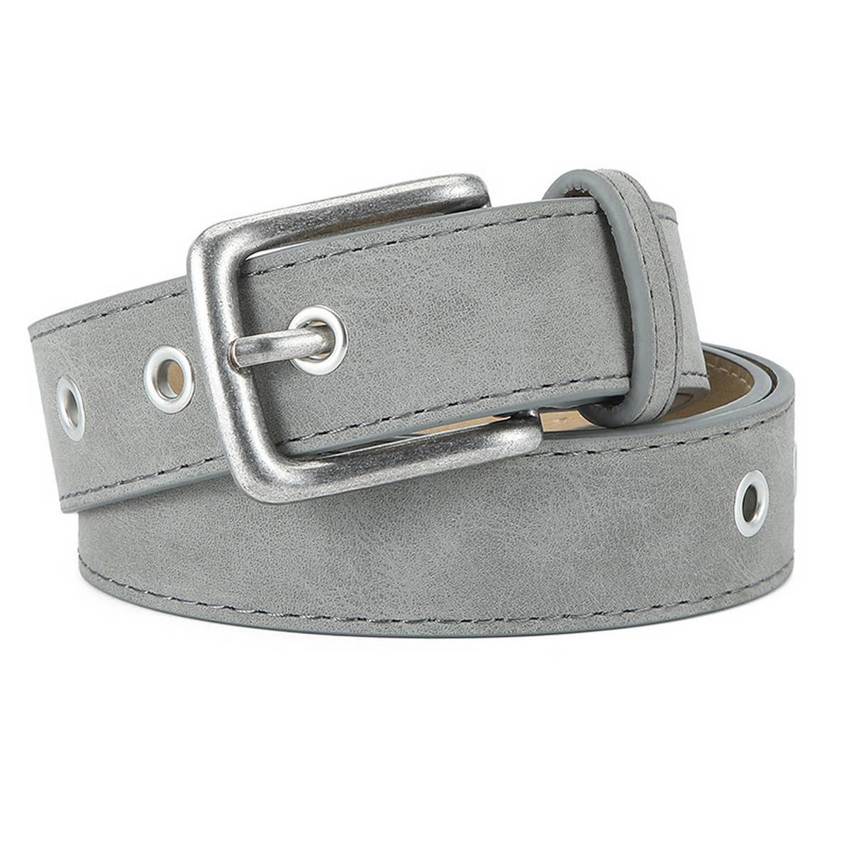 NEW FROSTED WEAR-RESISTANT PIN BUCKLE BELT_CWABE0582