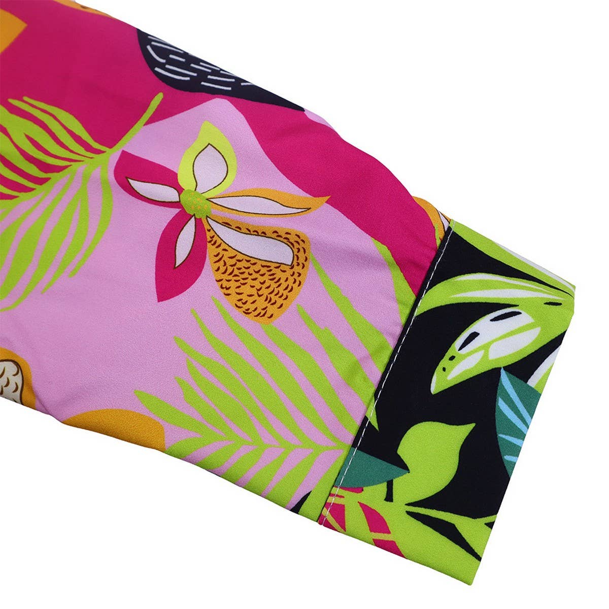 PRINTED SHIRT TOP WIDE-LEG PANTS TWO-PIECE SET_CWSTB1143