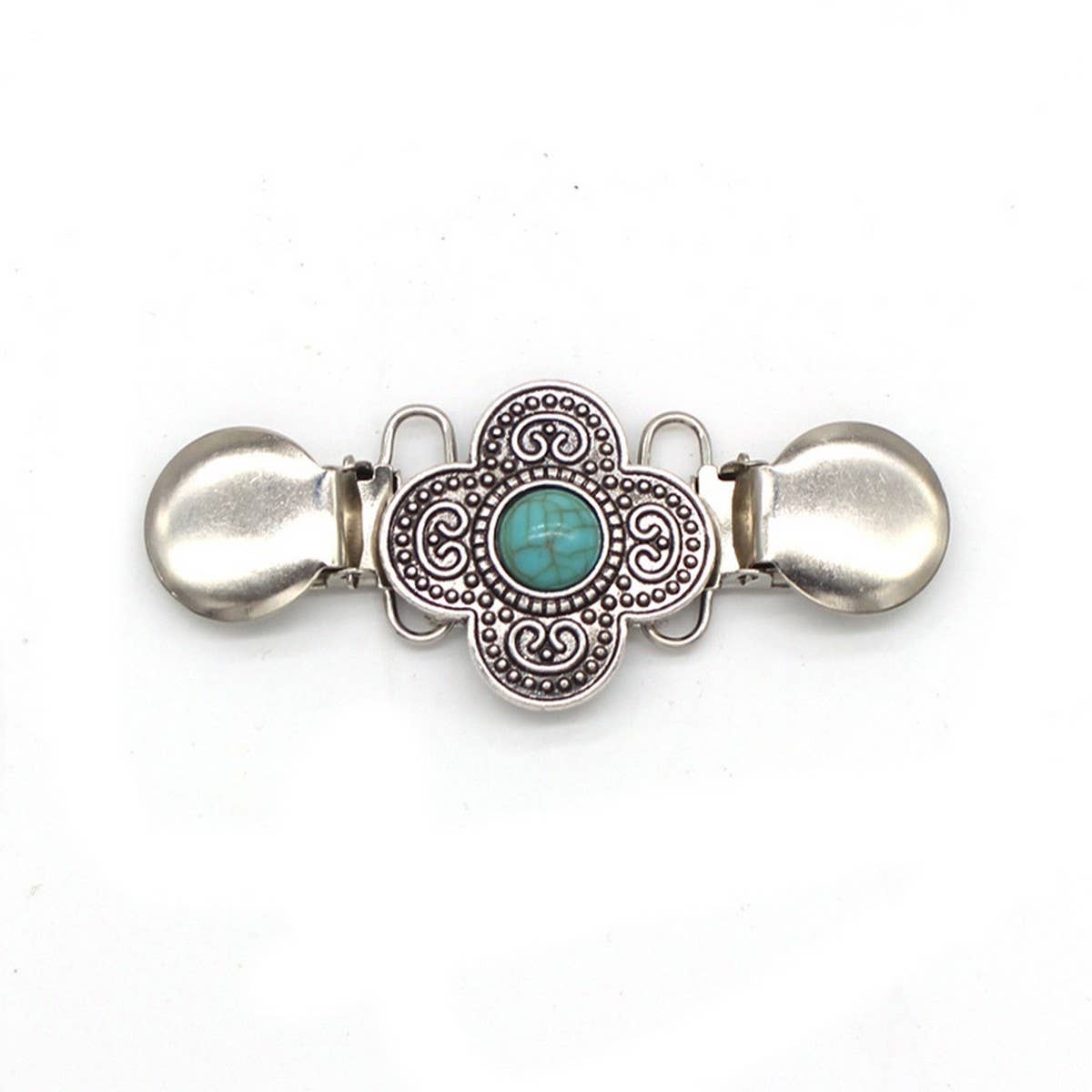 HOT SALE TURQUOISE SWEATER CLIP AND SHAWL CLIP