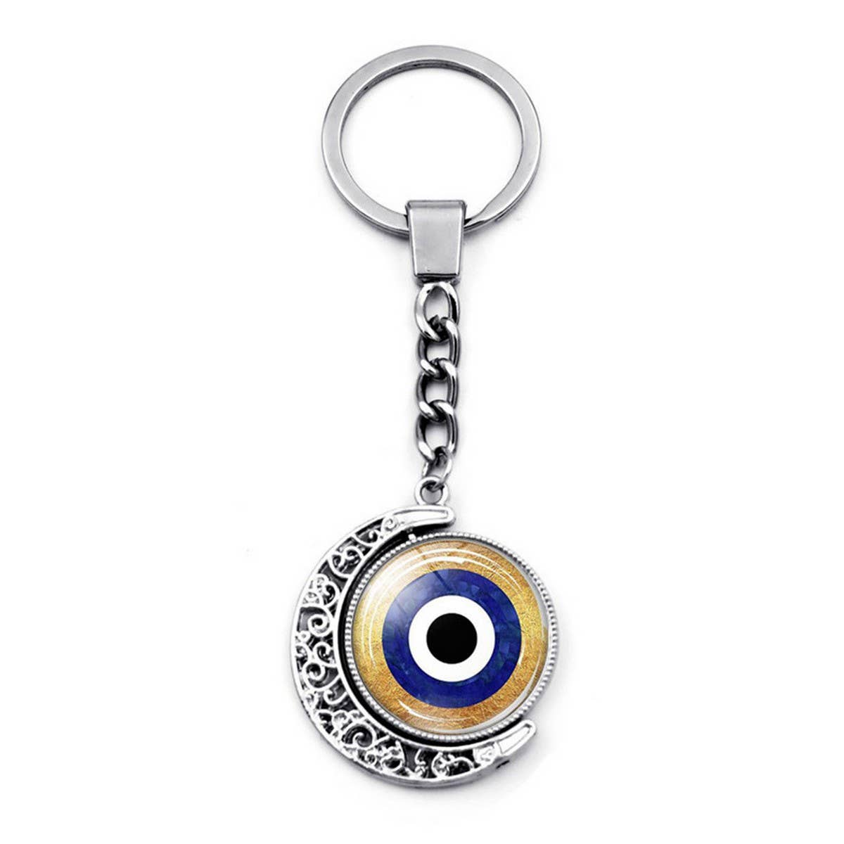 DEVIL'S EYE KEYCHAIN PENDANT