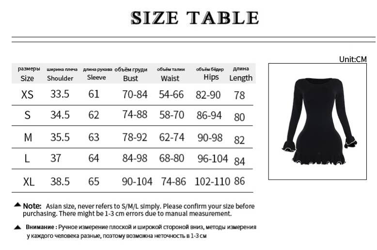 CWDSD6707_CONTRAST COLOR WAVE HEM A-LINE KNIT DRESS