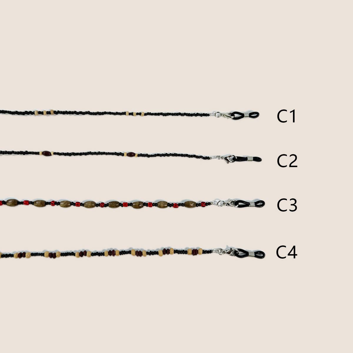 HANDMADE BEADED GLASSES ANTI-LOST LANYARD