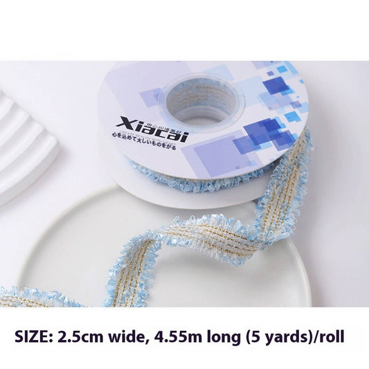 RIBBON TWEED BOUQUET FLOWER WRAP DIY RIBBON