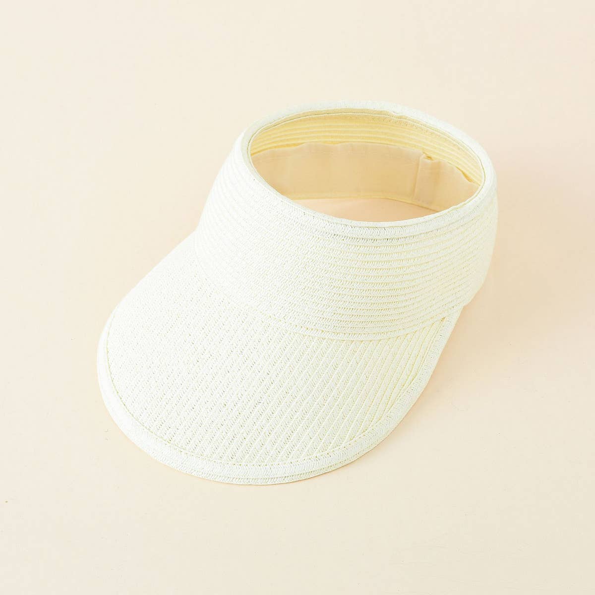 TRAVEL AND PLAY SUN PROTECTION STRAW HAT SUN VISOR_CWAH1438