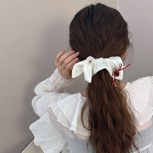 VINTAGE LACE ROSE LACE FLORAL HAIR ACCESSORIES