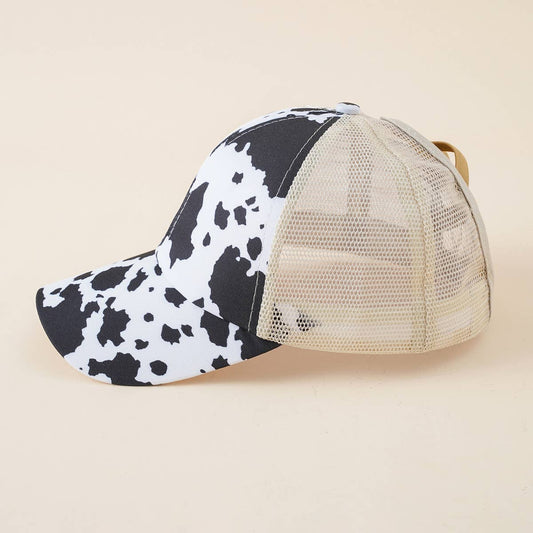 SUMMER LEOPARD PRINT BASEBALL CAP_CWAH1403