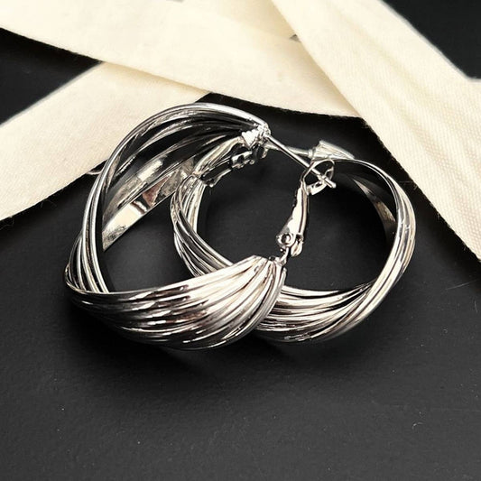 RETRO MULTI-LAYERED LARGE HOOP EARRINGS_CWAJE1319