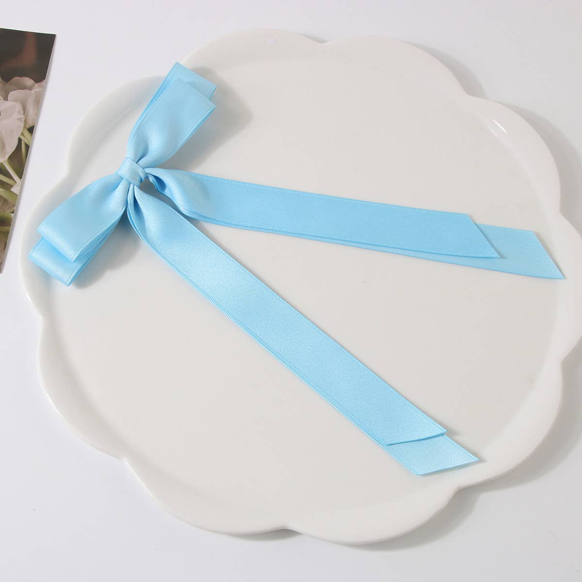 DOUBLE-LAYERED BOW HAIR CLIP_CWAHA1047