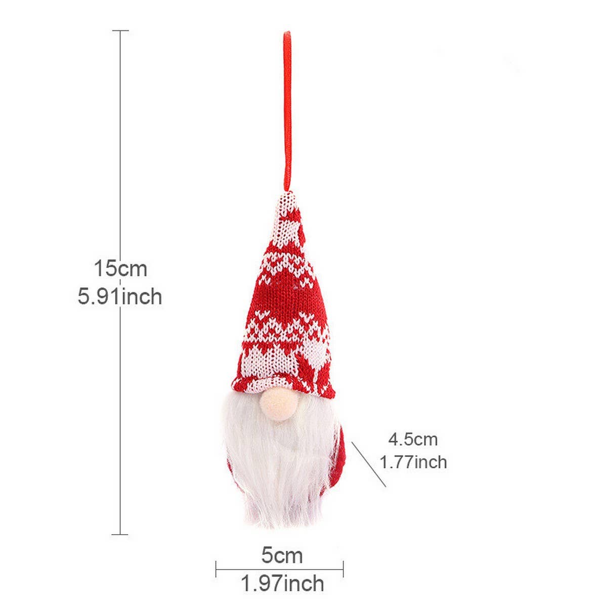 CWMM1743_Christmas Knitted Forest Old Man Home Pendant