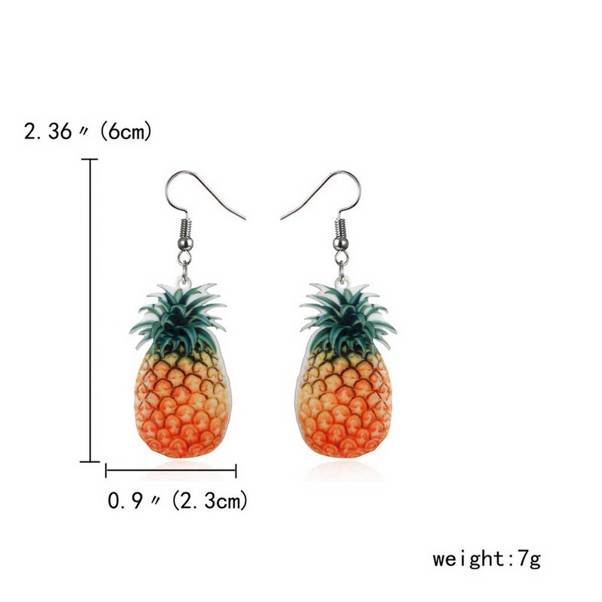 2024 NEW FRUIT CREATIVE PINEAPPLE EARRINGS_CWAJE2427