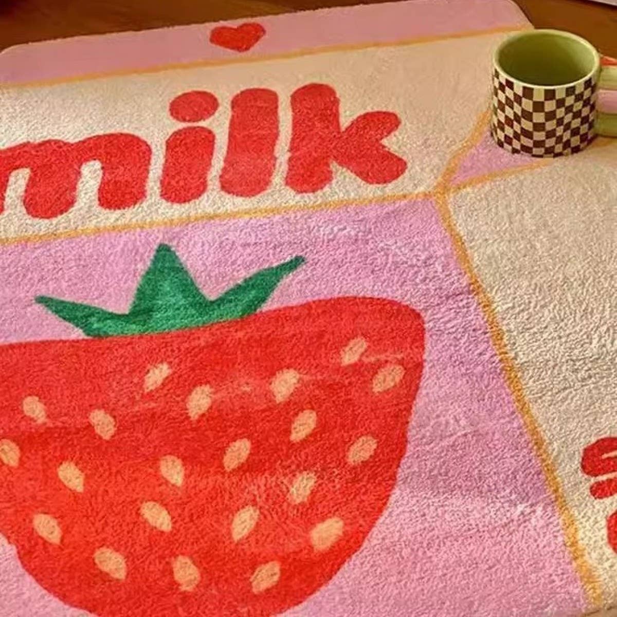 Cozy Bedroom Rug, Floor Mat for Home & Living Room