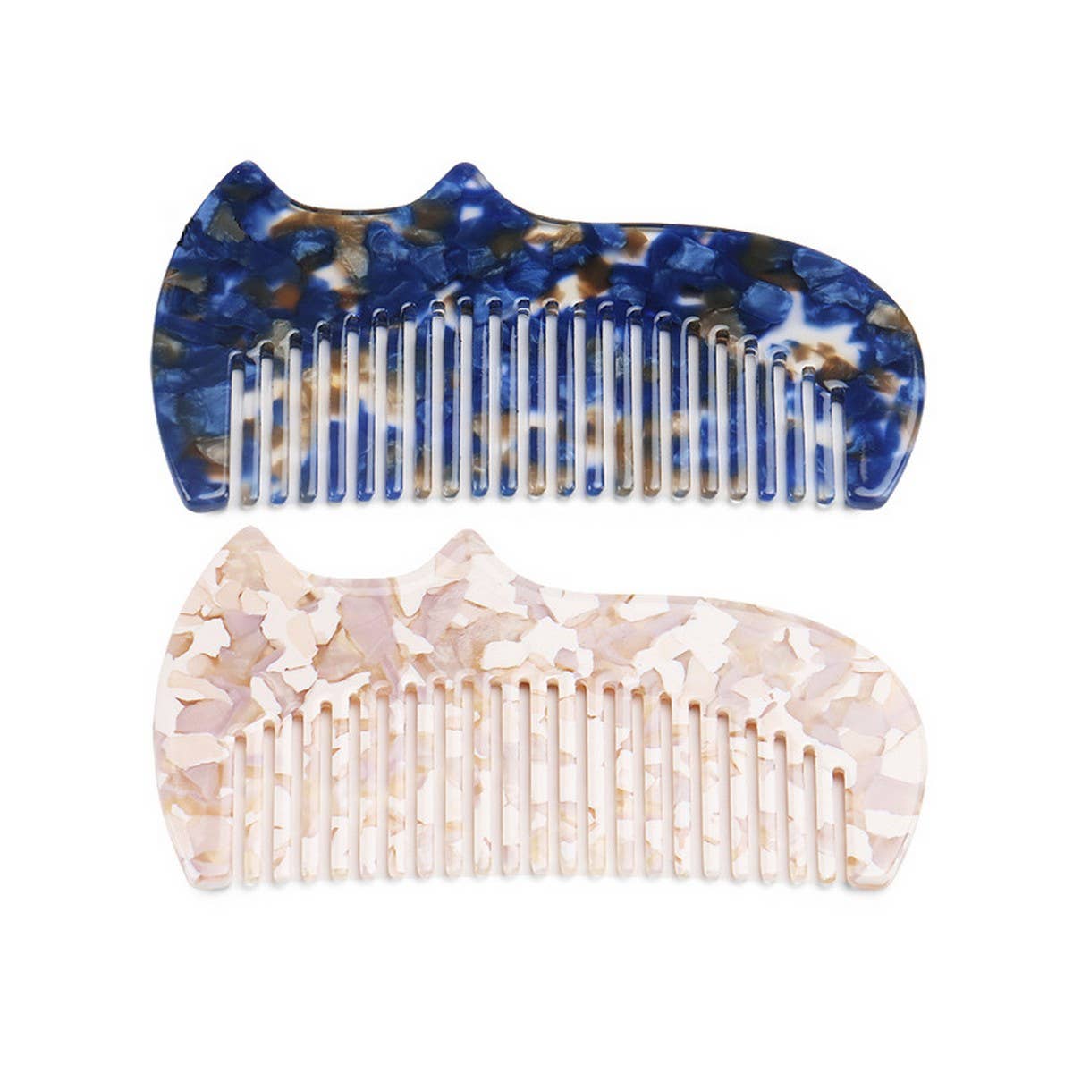 ACETATE SHEET 4MM GRADIENT TOOTHCOMB HORN HAIRCOMB_CWAHA4186